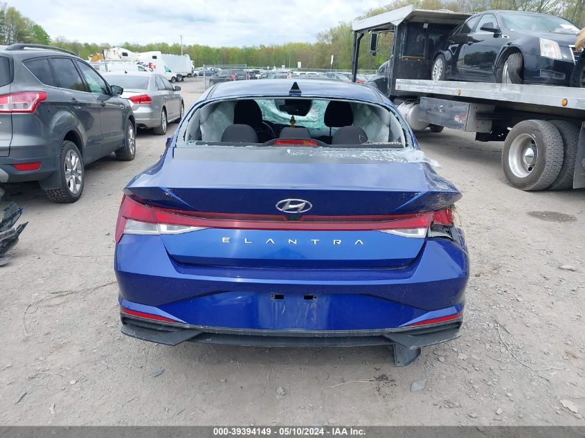 2022 Hyundai Elantra Sel VIN: 5NPLM4AG2NH074969 Lot: 39394149
