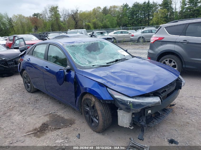 2022 Hyundai Elantra Sel VIN: 5NPLM4AG2NH074969 Lot: 39394149