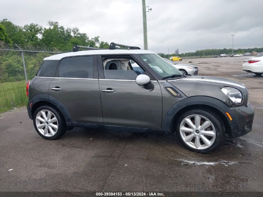 2014 Mini Countryman Cooper S VIN: WMWZC3C59EWP26593 Lot: 39394153