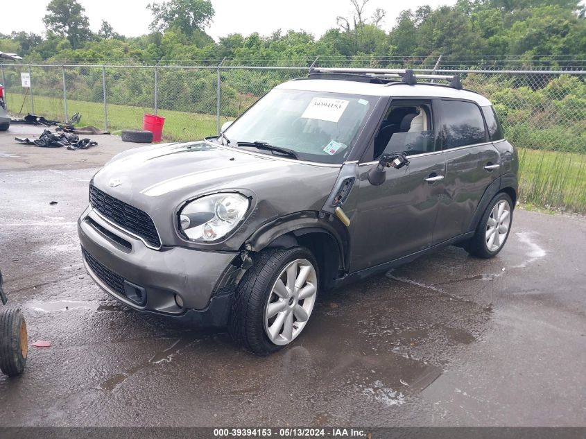 2014 Mini Countryman Cooper S VIN: WMWZC3C59EWP26593 Lot: 39394153