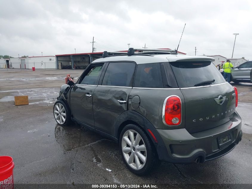 2014 Mini Countryman Cooper S VIN: WMWZC3C59EWP26593 Lot: 39394153