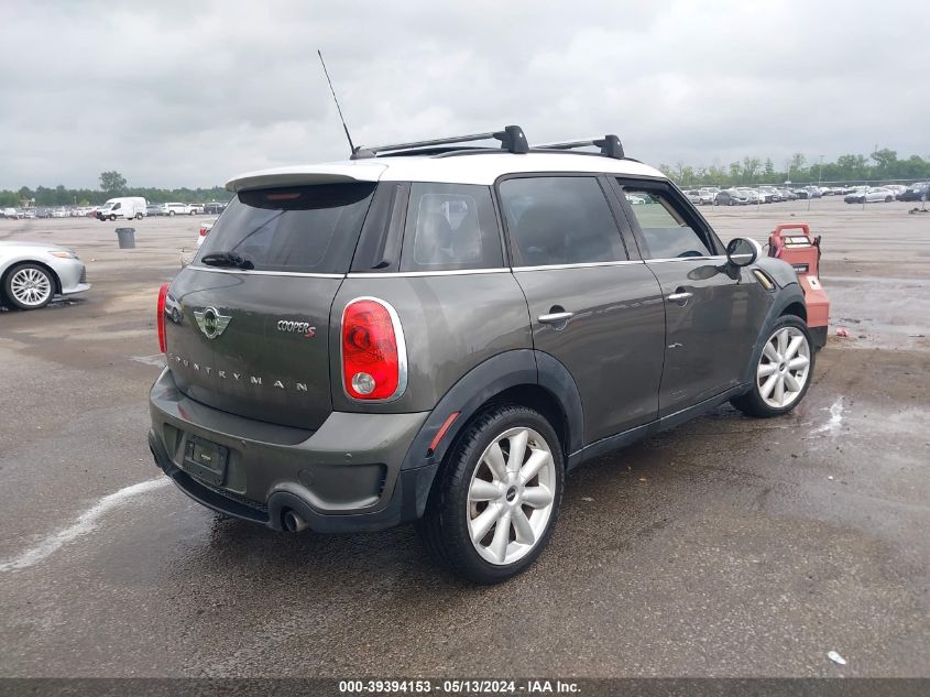 2014 Mini Countryman Cooper S VIN: WMWZC3C59EWP26593 Lot: 39394153