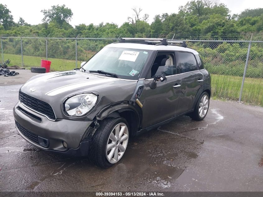 2014 Mini Countryman Cooper S VIN: WMWZC3C59EWP26593 Lot: 39394153