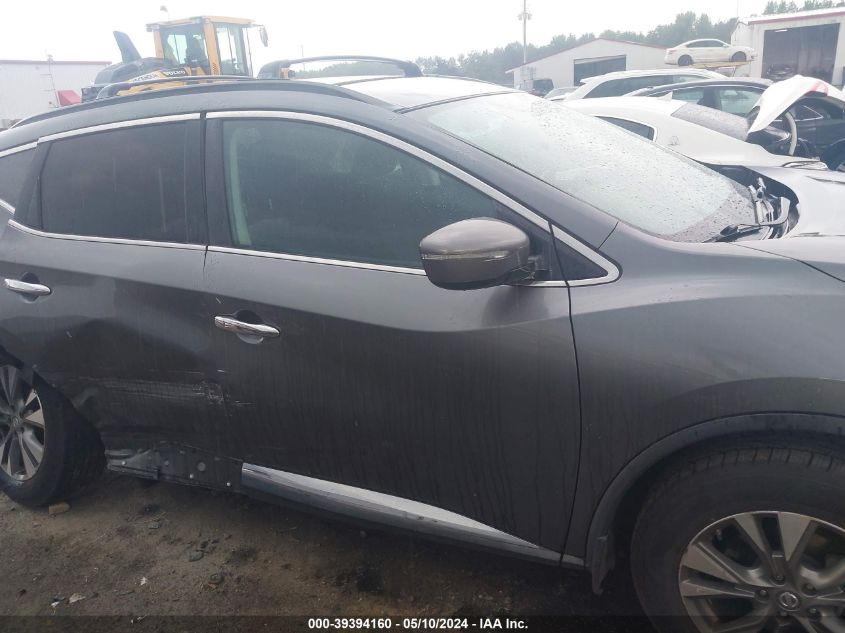 2015 Nissan Murano Sv VIN: 5N1AZ2MHXFN262850 Lot: 39394160