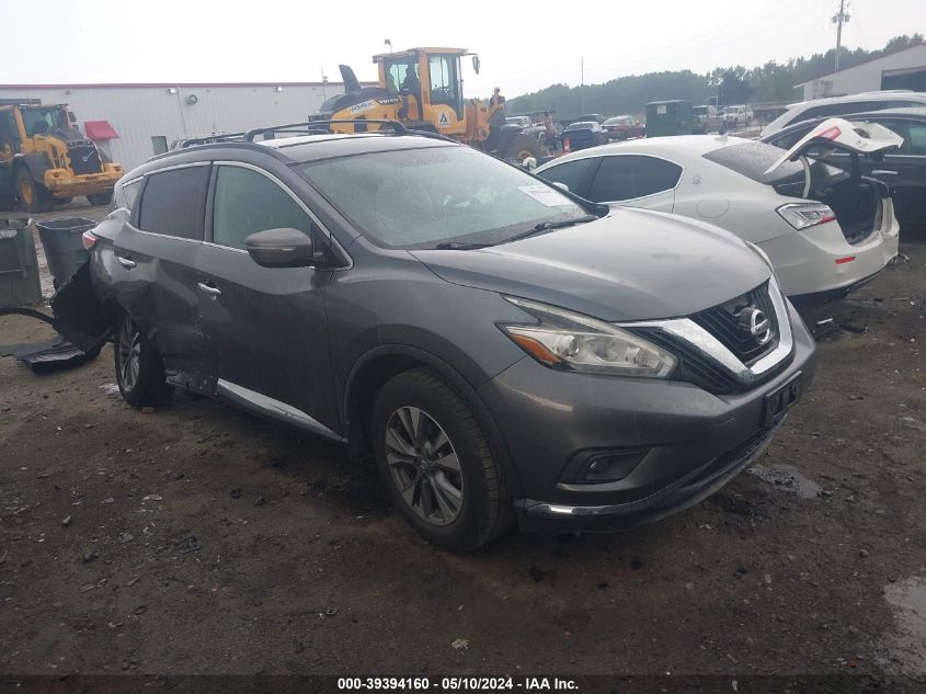 2015 Nissan Murano Sv VIN: 5N1AZ2MHXFN262850 Lot: 39394160