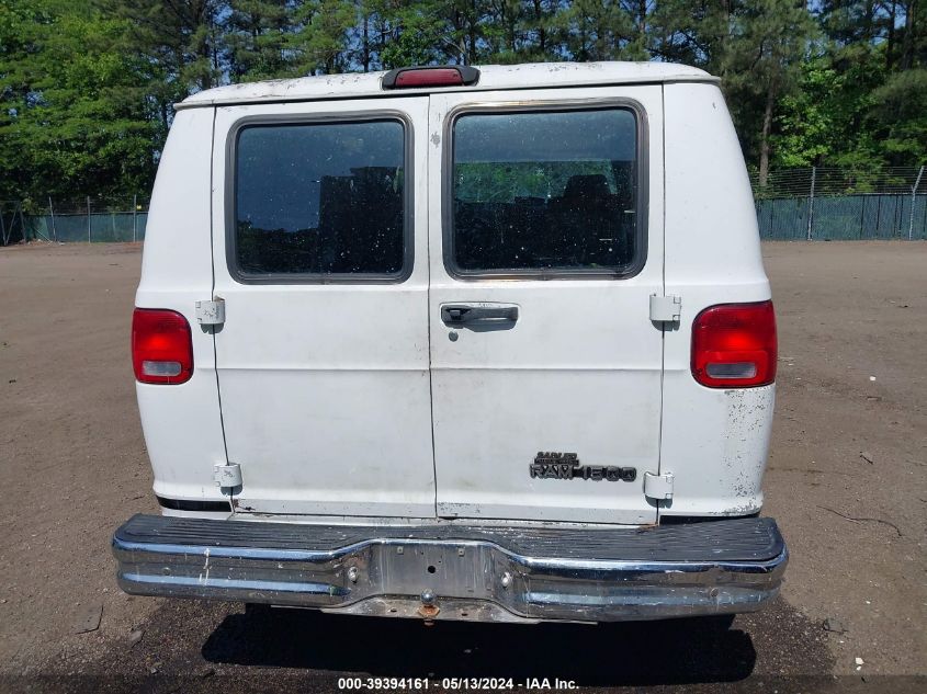 2003 Dodge Ram Van 1500 Conversion VIN: 2D7HB11Y13K501219 Lot: 39394161