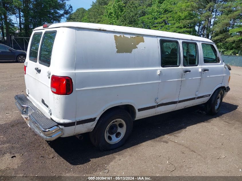 2003 Dodge Ram Van 1500 Conversion VIN: 2D7HB11Y13K501219 Lot: 39394161