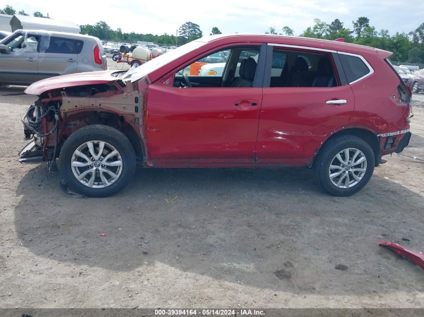 2017 Nissan Rogue S/Sl/Sv VIN: 5N1AT2MV7HC822264 Lot: 39394164