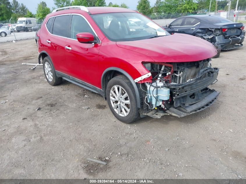 2017 Nissan Rogue S/Sl/Sv VIN: 5N1AT2MV7HC822264 Lot: 39394164