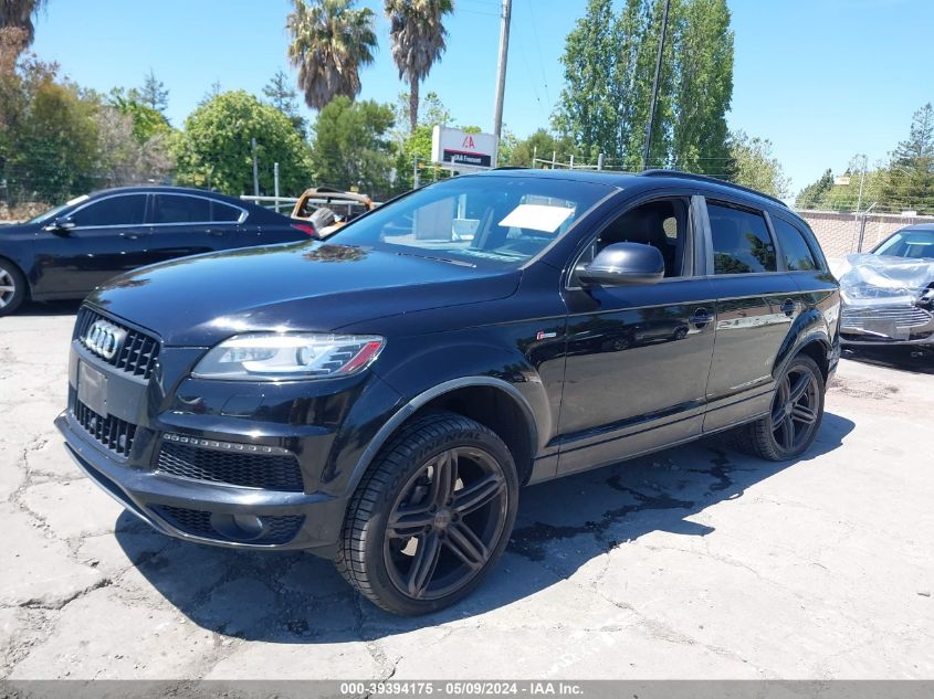 2015 Audi Q7 3.0T S Line Prestige VIN: WA1DGAFE0FD000940 Lot: 39394175