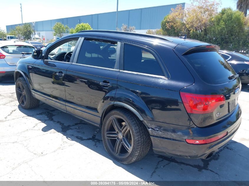 2015 Audi Q7 3.0T S Line Prestige VIN: WA1DGAFE0FD000940 Lot: 39394175