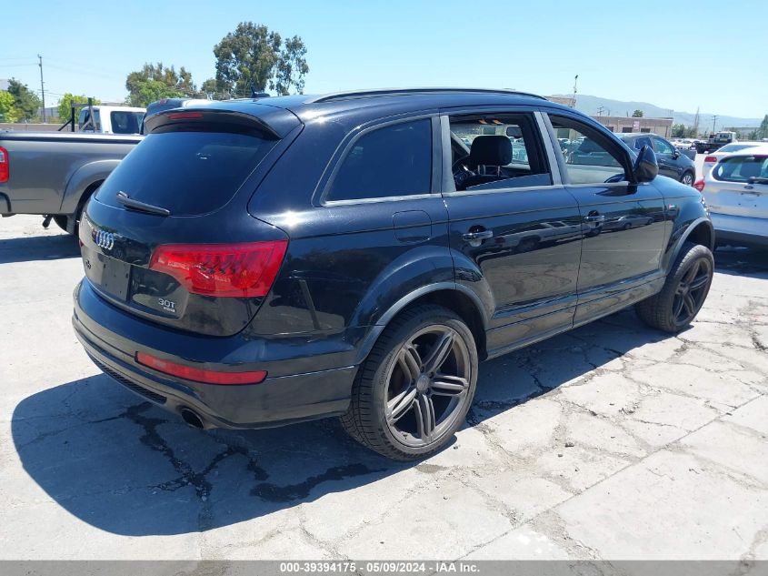 2015 Audi Q7 3.0T S Line Prestige VIN: WA1DGAFE0FD000940 Lot: 39394175