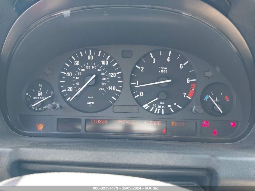 2003 BMW X5 3.0I VIN: 5UXFA53503LV95686 Lot: 39394179