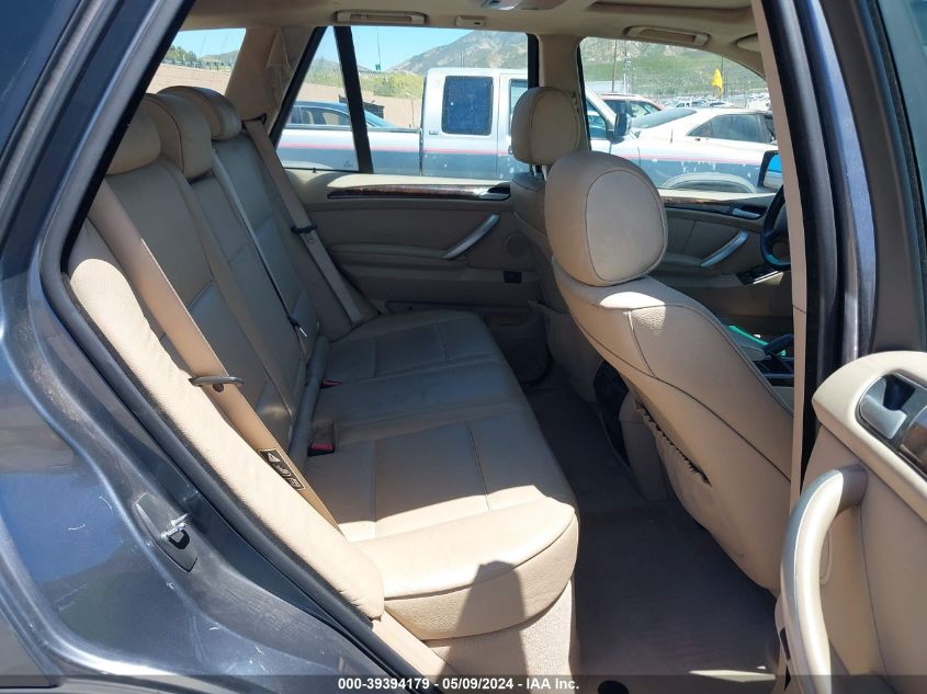 2003 BMW X5 3.0I VIN: 5UXFA53503LV95686 Lot: 39394179