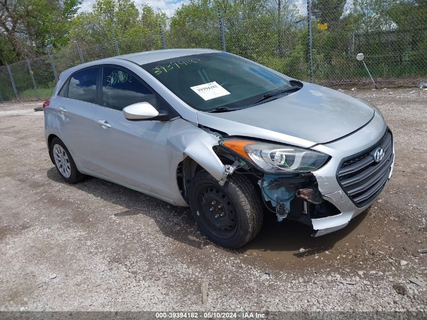 2017 Hyundai Elantra Gt VIN: KMHD35LH0HU363227 Lot: 39394182