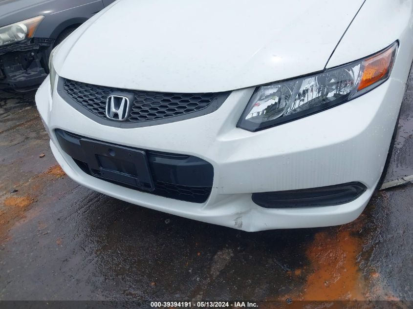 2012 Honda Civic Lx VIN: 2HGFG3B58CH524238 Lot: 39394191