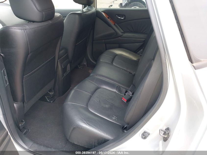 2009 Nissan Murano Le VIN: JN8AZ18W09W159530 Lot: 39394197