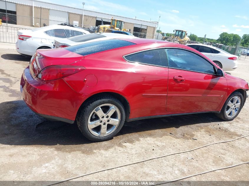 2006 Pontiac G6 Gt VIN: 1G2ZH158464166578 Lot: 39394216