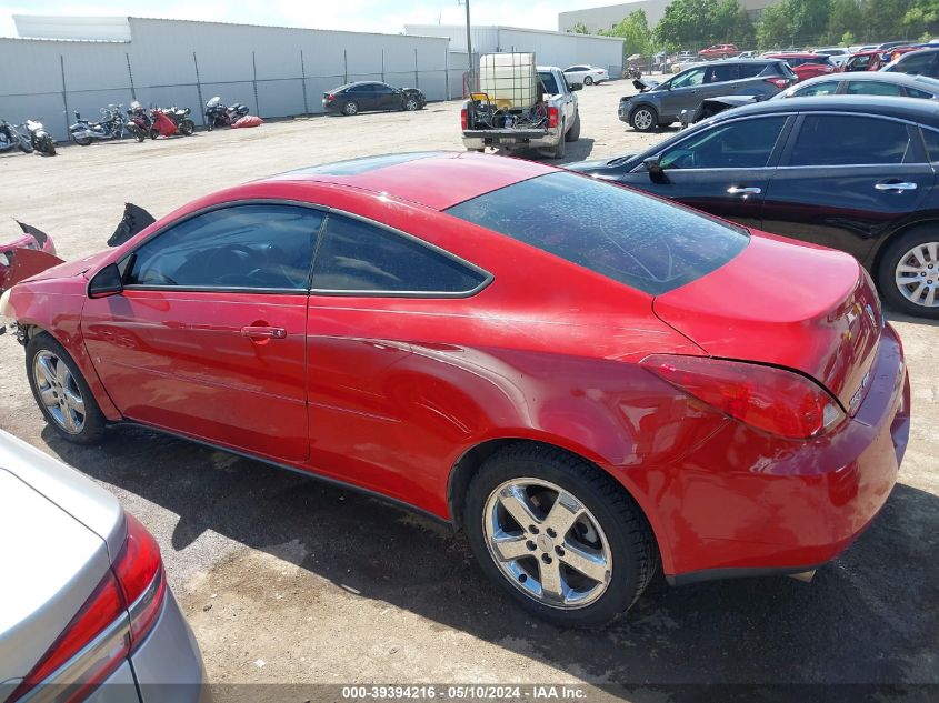 2006 Pontiac G6 Gt VIN: 1G2ZH158464166578 Lot: 39394216