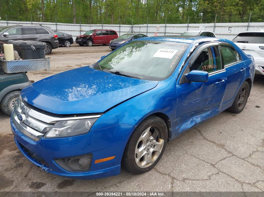 2011 Ford Fusion Se VIN: 3FAHP0HA8BR189355 Lot: 39394221