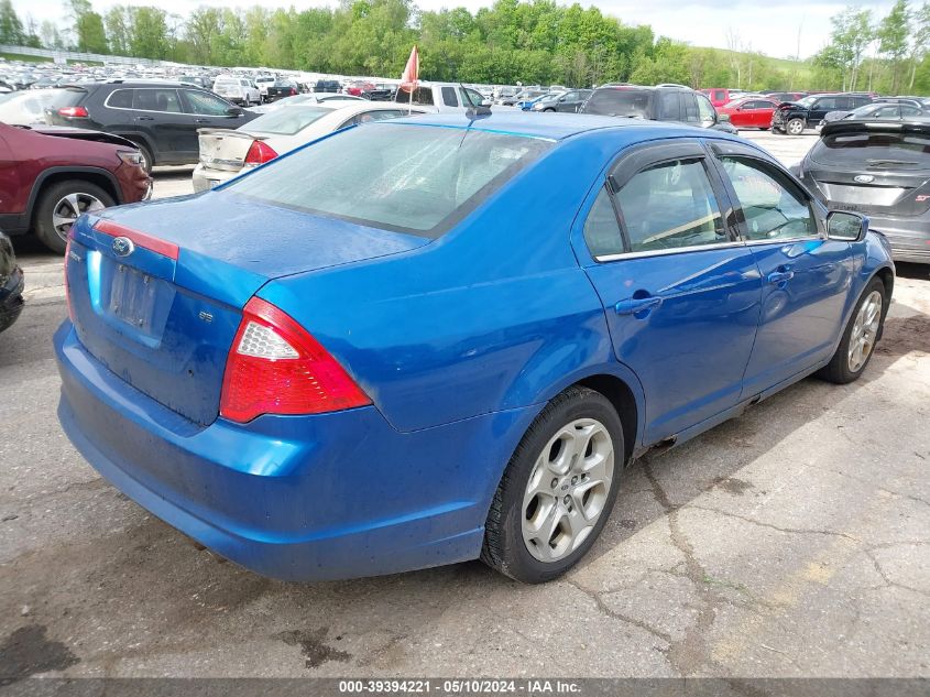 2011 Ford Fusion Se VIN: 3FAHP0HA8BR189355 Lot: 39394221