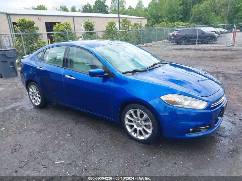 2013 Dodge Dart Limited VIN: 1C3CDFCH7DD214718 Lot: 39394226