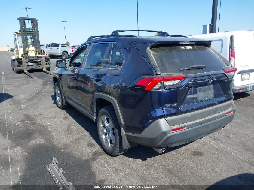 2020 Toyota Rav4 Xle VIN: 2T3W1RFVXLW063637 Lot: 39394244