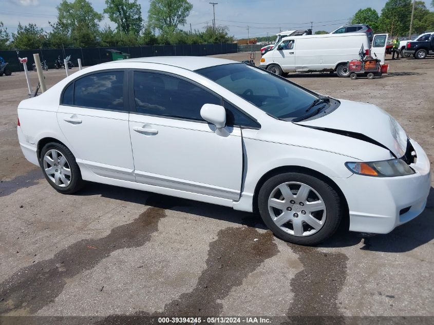 2009 Honda Civic Lx VIN: 2HGFA16559H356731 Lot: 39394245