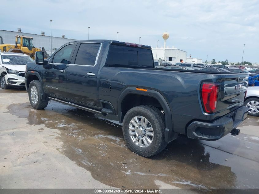 2022 GMC Sierra 2500Hd 4Wd Standard Bed Denali VIN: 1GT49REY1NF222027 Lot: 39394249