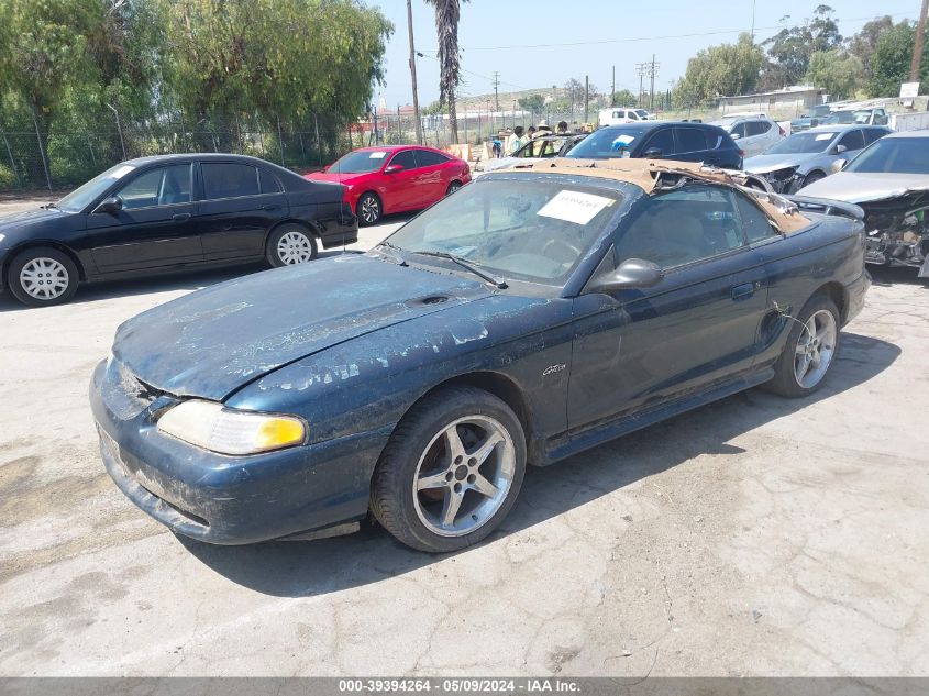 1996 Ford Mustang Gt VIN: 1FALP45XXTF127982 Lot: 39394264