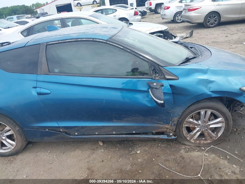 2011 Honda Cr-Z Ex VIN: JHMZF1D60BS008017 Lot: 39394266