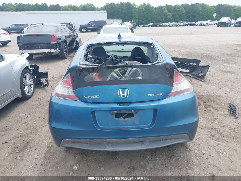 2011 Honda Cr-Z Ex VIN: JHMZF1D60BS008017 Lot: 39394266