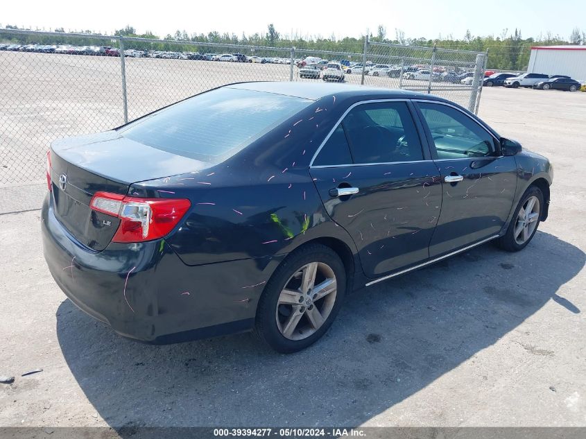 2012 Toyota Camry Le VIN: 4T1BF1FK2CU054317 Lot: 39394277