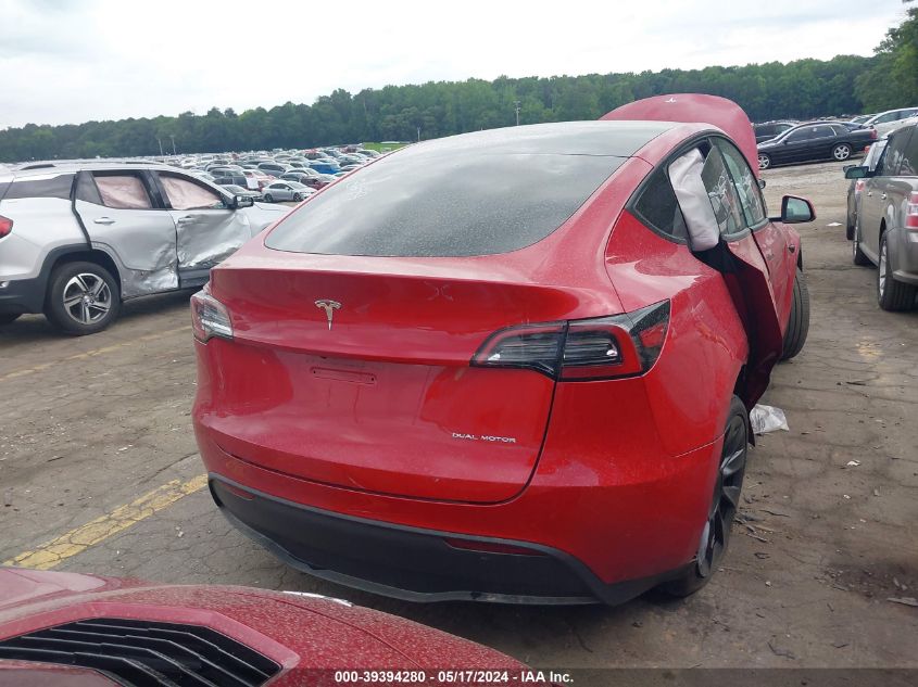 2023 TESLA MODEL Y - 7SAYGDEE4PF768699