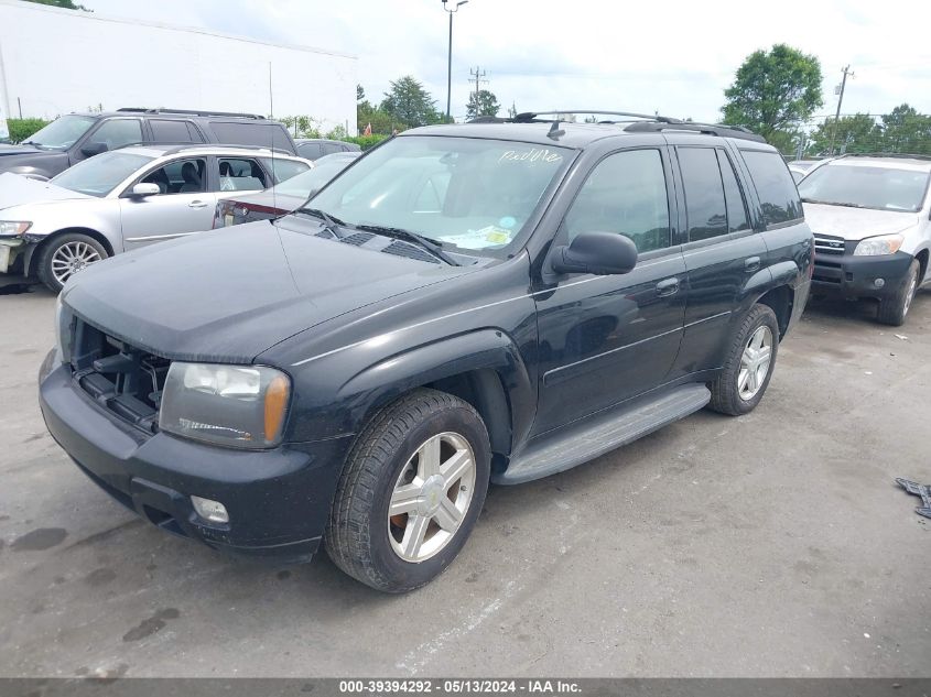 2008 Chevrolet Trailblazer Lt VIN: 1GNDS13S082116837 Lot: 39394292