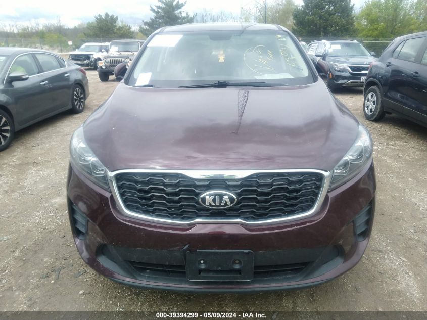 2020 Kia Sorento 3.3L Lx VIN: 5XYPG4A52LG635053 Lot: 39394299