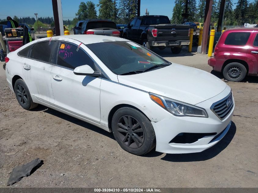 2016 Hyundai Sonata Se VIN: 5NPE24AF8GH270181 Lot: 39394310