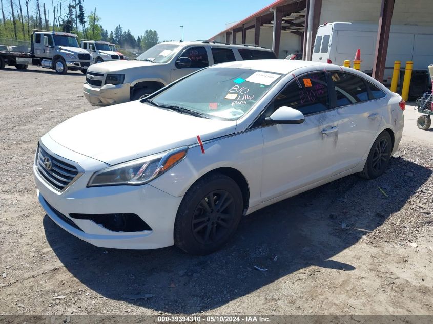 2016 Hyundai Sonata Se VIN: 5NPE24AF8GH270181 Lot: 39394310