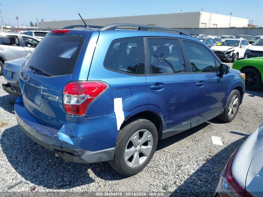 2015 Subaru Forester 2.5I VIN: JF2SJABC4FH534245 Lot: 39394319