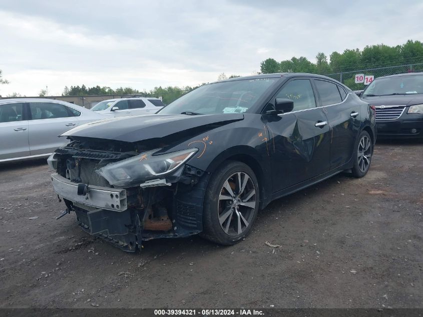 2016 Nissan Maxima 3.5 S VIN: 1N4AA6AP4GC425753 Lot: 39394321