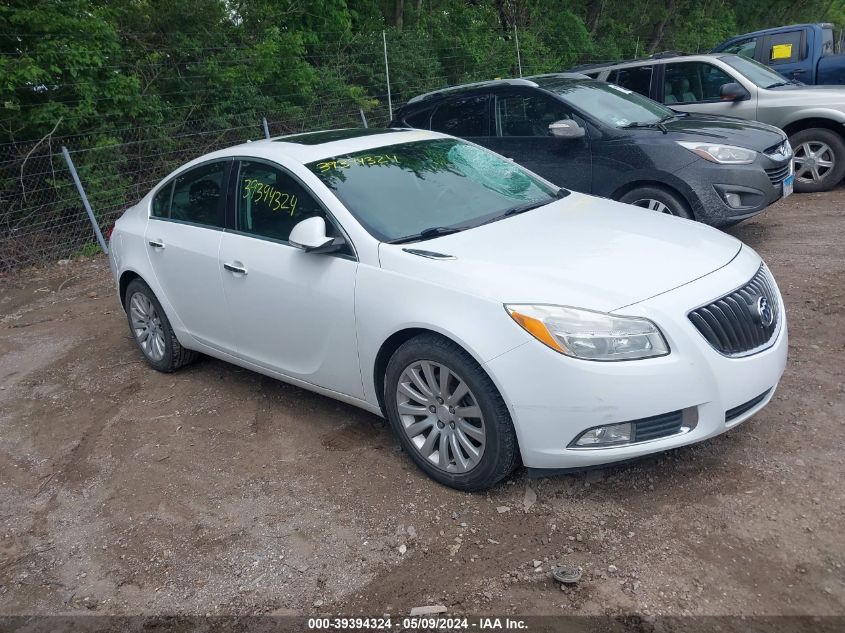 2013 Buick Regal Turbo - Premium 1 VIN: 2G4GS5EV3D9209783 Lot: 39394324