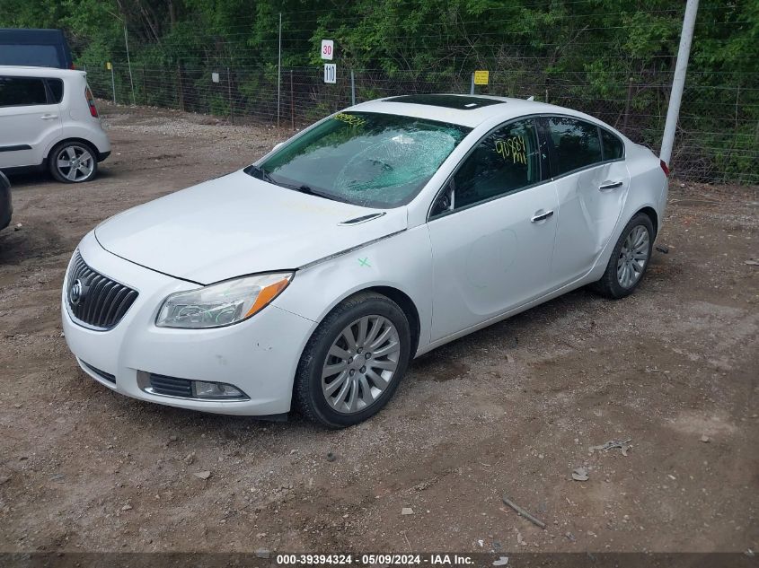 2013 Buick Regal Turbo - Premium 1 VIN: 2G4GS5EV3D9209783 Lot: 39394324