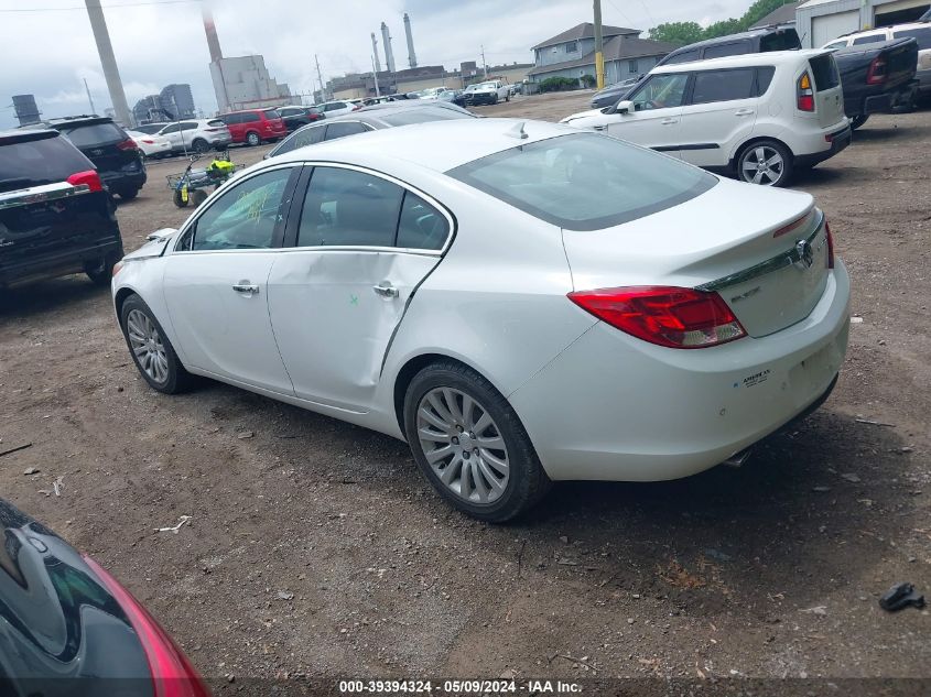 2013 Buick Regal Turbo - Premium 1 VIN: 2G4GS5EV3D9209783 Lot: 39394324