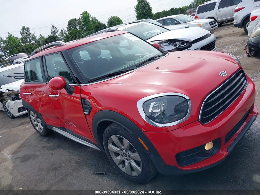 2019 Mini Countryman Cooper VIN: WMZYS7C58K3F45736 Lot: 39394331