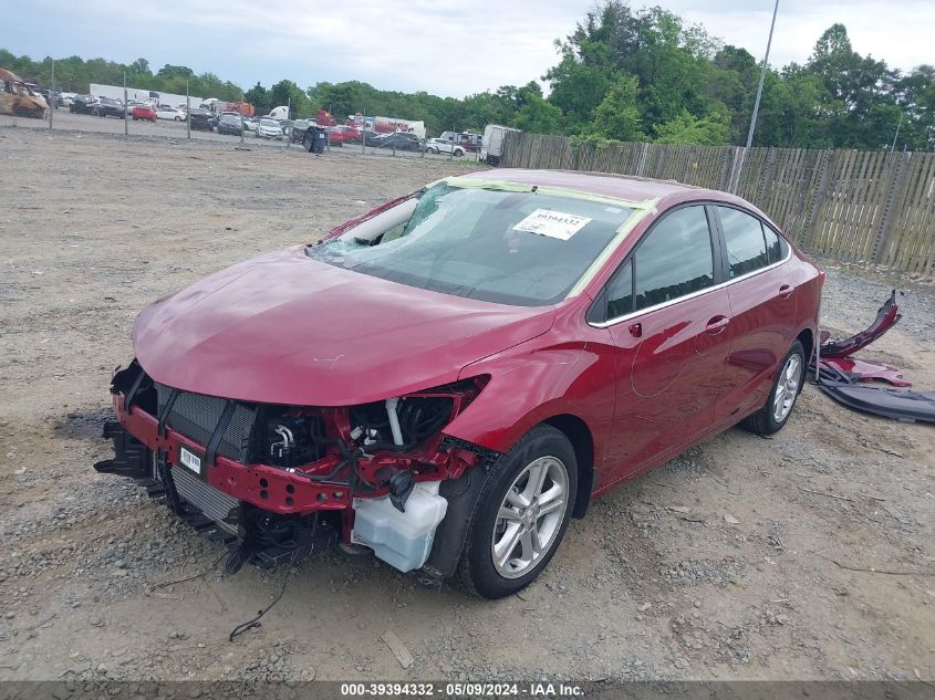 2018 Chevrolet Cruze Lt Auto VIN: 1G1BE5SM5J7203636 Lot: 39394332