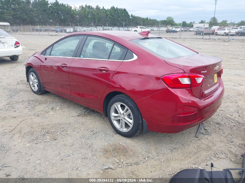 2018 Chevrolet Cruze Lt Auto VIN: 1G1BE5SM5J7203636 Lot: 39394332