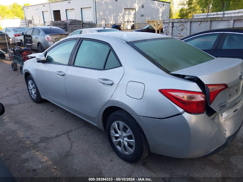 2018 Toyota Corolla L VIN: 5YFBURHE0JP764522 Lot: 39394333