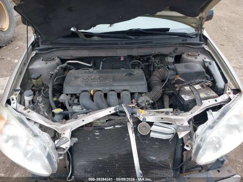 2003 Toyota Corolla Ce VIN: 1NXBR32E03Z047840 Lot: 39394341