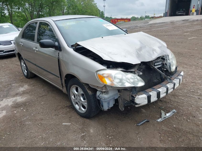 2003 Toyota Corolla Ce VIN: 1NXBR32E03Z047840 Lot: 39394341