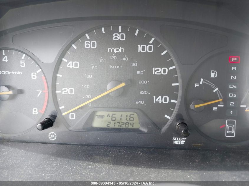 1999 Honda Accord Ex V6 VIN: 1HGCG1657XA030748 Lot: 39394343